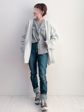 anmiさん（レディース・156cm）の冬コーディネート