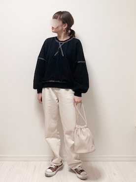 anmiさん（レディース・156cm）の春コーディネート