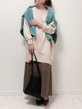 anmiさん（レディース・156cm）の春コーディネート