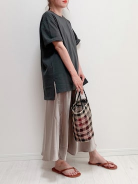 anmiさん（レディース・156cm）の春コーディネート