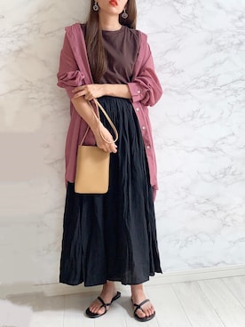 anmiさん（レディース・156cm）の夏コーディネート