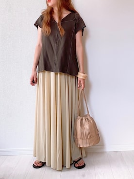 anmiさん（レディース・156cm）の夏コーディネート