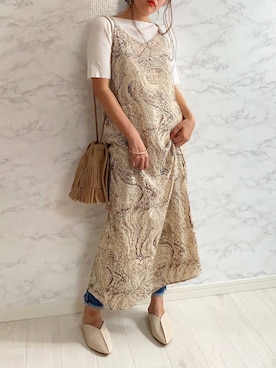 anmiさん（レディース・156cm）の夏コーディネート