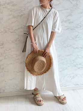 anmiさん（レディース・156cm）の夏コーディネート