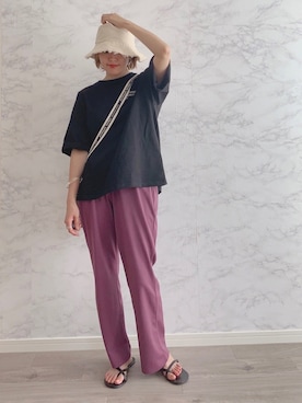 anmiさん（レディース・156cm）の夏コーディネート