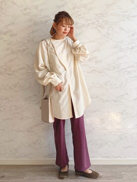 anmiさん（レディース・156cm）の秋コーディネート