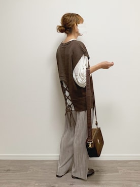 anmiさん（レディース・156cm）の秋コーディネート