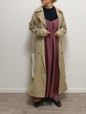 anmiさん（レディース・156cm）の秋コーディネート