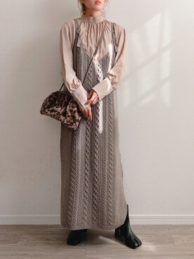 anmiさん（レディース・156cm）の秋コーディネート