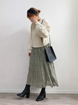 anmiさん（レディース・156cm）の冬コーディネート