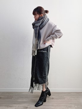 anmiさん（レディース・156cm）の冬コーディネート