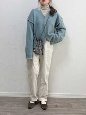 anmiさん（レディース・156cm）の冬コーディネート