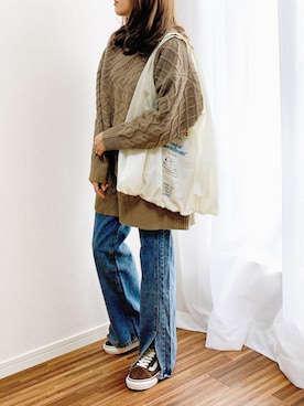 anmiさん（レディース・156cm）の冬コーディネート