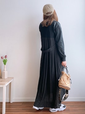 anmiさん（レディース・156cm）の冬コーディネート