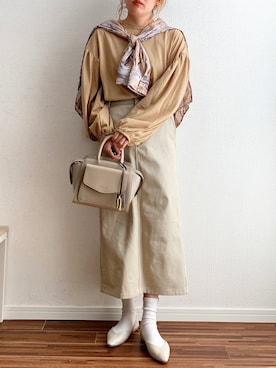 「AmbreNeige」｜「アイテム（その他シューズ）」を使った、anmiさん（レディース・156cm）の春コーディネート