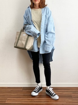 anmiさん（レディース・156cm）の春コーディネート