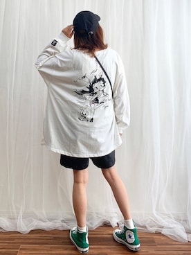 anmiさん（レディース・156cm）の春コーディネート