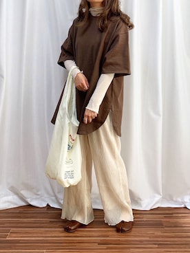 anmiさん（レディース・156cm）の春コーディネート