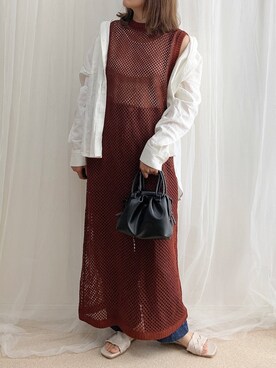 anmiさん（レディース・156cm）の春コーディネート