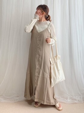 anmiさん（レディース・156cm）の春コーディネート