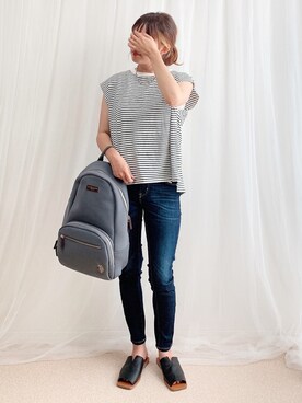 anmiさん（レディース・156cm）の春コーディネート