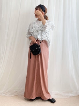 anmiさん（レディース・156cm）の春コーディネート