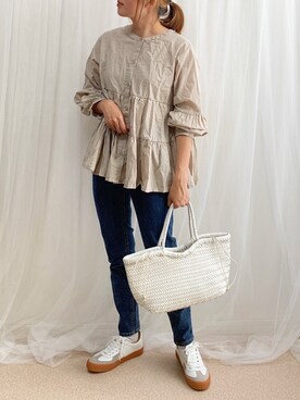 anmiさん（レディース・156cm）の春コーディネート