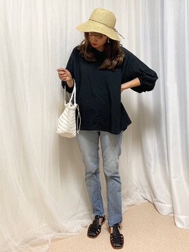 anmiさん（レディース・156cm）の夏コーディネート