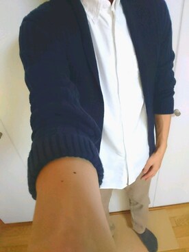 「Sputnik（スプートニク）のアイテム」を使った、takeさん（メンズ・175cm）の秋コーディネート