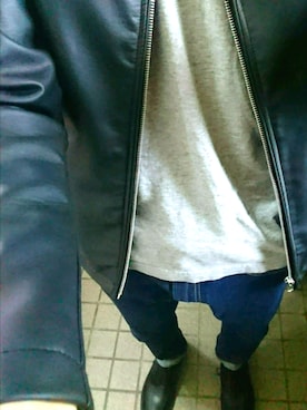 「Sputnik（スプートニク）のアイテム」を使った、takeさん（メンズ・175cm）の秋コーディネート