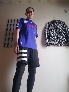 「ランニングスタイル」｜「アイテム（その他）」を使った、👿         さん（メンズ・178cm）の春コーディネート