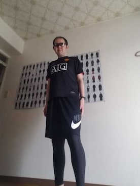 「ランニングスタイル」｜「アイテム（その他）」を使った、👿         さん（メンズ・178cm）の夏コーディネート