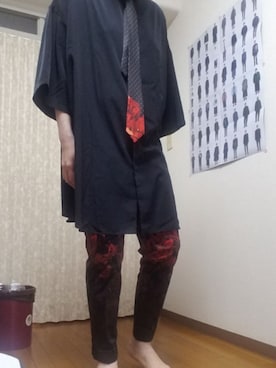 「Paul Smith（ポールスミス）のアイテム（スラックス）」を使った、👿         さん（メンズ・178cm）の秋コーディネート