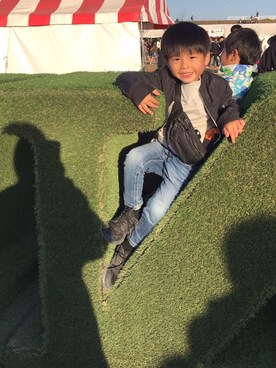 蒼虫さん（キッズ・110cm）の秋コーディネート