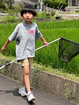 蒼虫さん（キッズ・120cm）の夏コーディネート