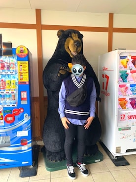 「Daniel Wellington（ダニエルウェリントン）の【Daniel Wellington】レザーバンド３６ＭＭ（アナログ腕時計）」を使った、Yu-yaさん（メンズ・175cm）の春コーディネート