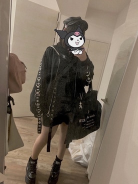 「REFLEM（レフレム）のアイテム（ブルゾン）」を使った、Double_Cheese_Hさん（レディース・162cm）の春コーディネート
