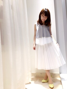 「L'EST ROSE（レストローズ）のアイテム（トップス）」を使った、miさん（レディース・148cm）の冬コーディネート