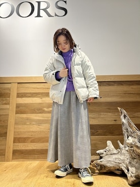「ダントンダウン」｜ayuさん（レディース・155cm）の秋コーディネート