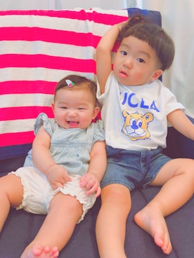 i*iさん(キッズ・80cm)の夏コーディネート