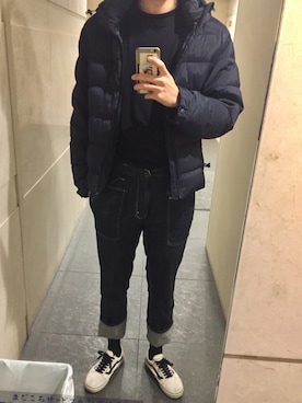 muhさん(メンズ・185cm)の冬コーディネート