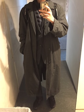 「アイテム（フォーマルスーツ/小物）」を使った、muhさん（メンズ・185cm・10代）の冬コーディネート
