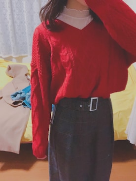 こいけんさん（レディース・155cm）の冬コーディネート