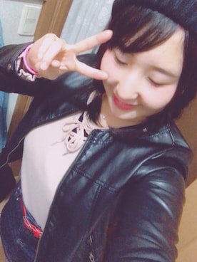 あやさん（レディース・159cm）の冬コーディネート