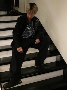 「RtA（アールティーエー）のアイテム」を使った、Ko-taro-さん（メンズ・170cm）の夏コーディネート