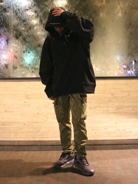 「SUPER THANKS（スーパーサンクス）のアイテム」を使った、Ko-taro-さん（メンズ・170cm）の秋コーディネート