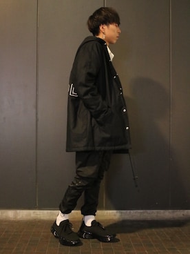 「STAMPD（スタンプド）のアイテム（ジャケット/アウター）」を使った、Ko-taro-さん（メンズ・170cm）の秋コーディネート