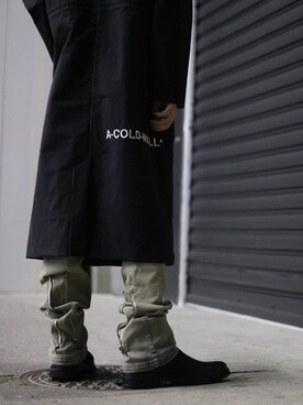 「A-COLD-WALL*（アコールドウォール）のアイテム（ジャケット/アウター）」を使った、Ko-taro-さん（メンズ・170cm）の冬コーディネート