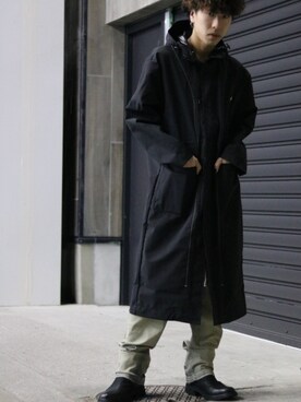 「A-COLD-WALL*（アコールドウォール）のアイテム（ジャケット/アウター）」を使った、Ko-taro-さん（メンズ・170cm）の冬コーディネート