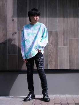 「RtA（アールティーエー）のアイテム」を使った、Ko-taro-さん（メンズ・170cm）の春コーディネート